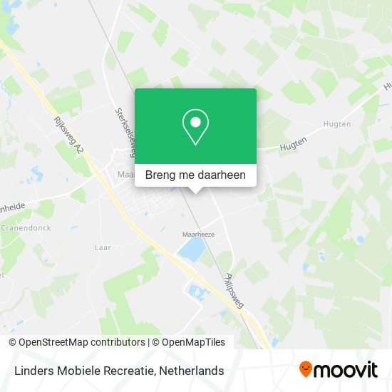 Linders Mobiele Recreatie kaart