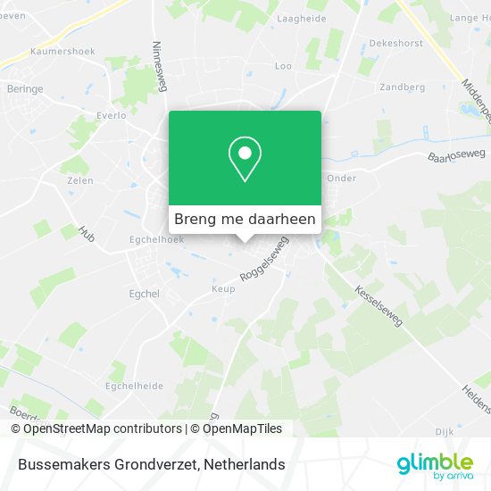 Bussemakers Grondverzet kaart