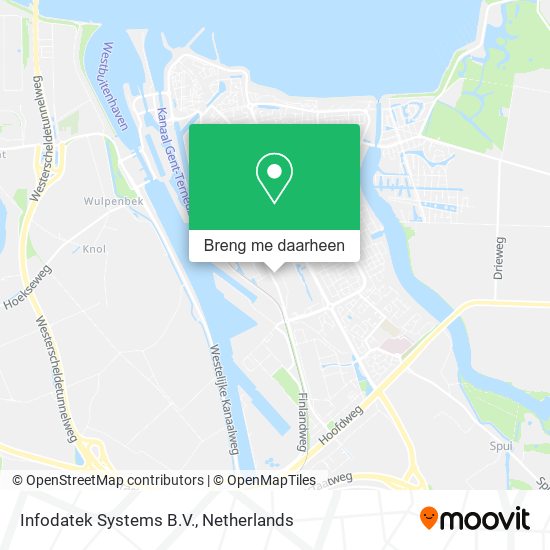Infodatek Systems B.V. kaart