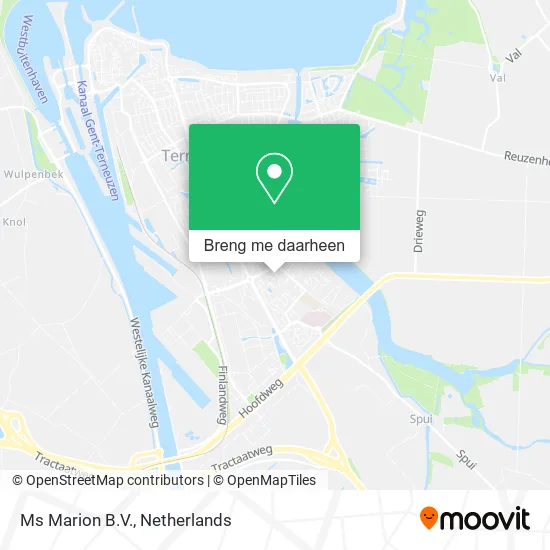 Ms Marion B.V. kaart