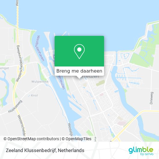 Zeeland Klussenbedrijf kaart