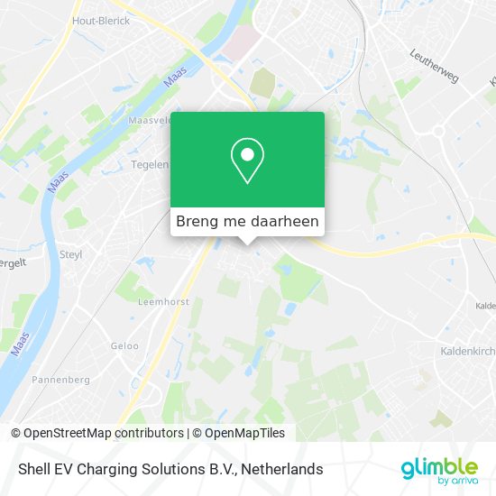 Shell EV Charging Solutions B.V. kaart