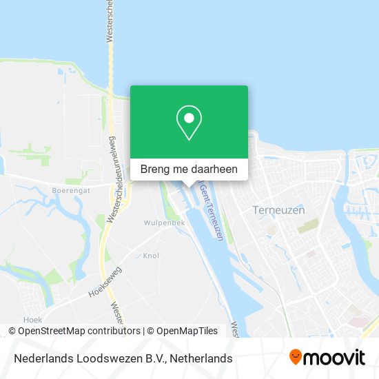 Nederlands Loodswezen B.V. kaart