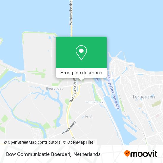 Dow Communicatie Boerderij kaart