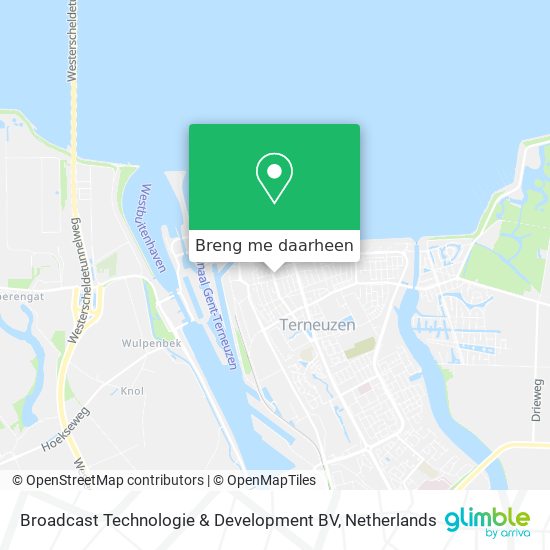 Broadcast Technologie & Development BV kaart