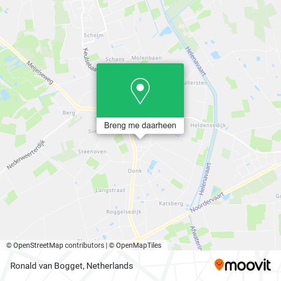 Ronald van Bogget kaart
