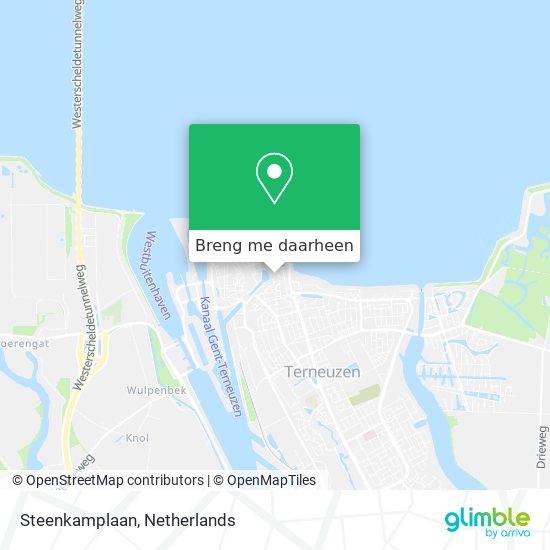 Steenkamplaan kaart