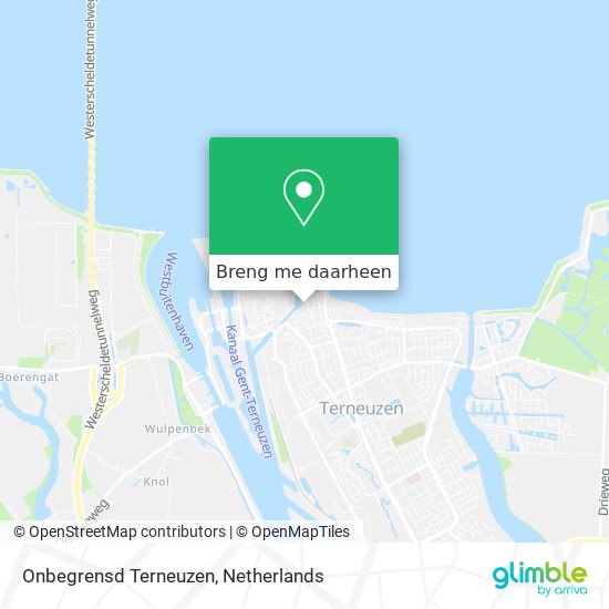 Onbegrensd Terneuzen kaart