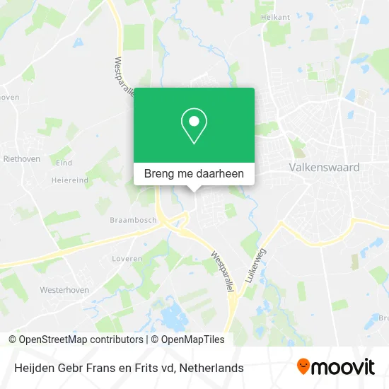 Heijden Gebr Frans en Frits vd kaart