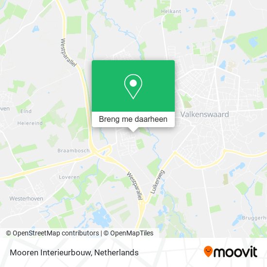 Mooren Interieurbouw kaart