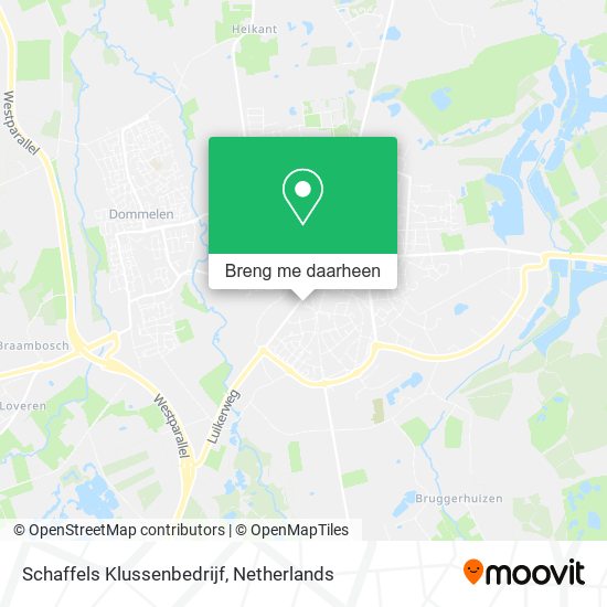 Schaffels Klussenbedrijf kaart