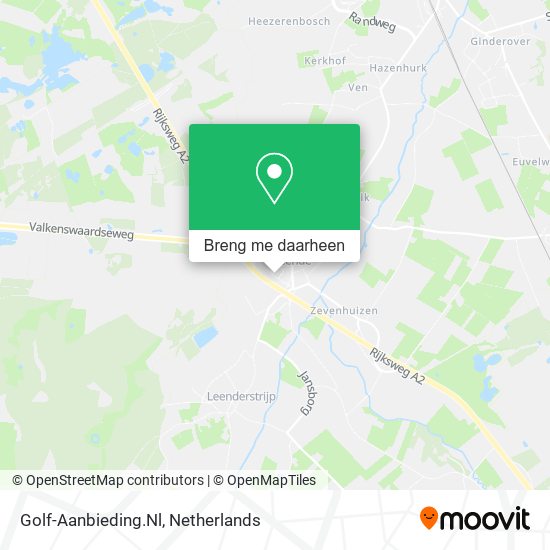 Golf-Aanbieding.Nl kaart