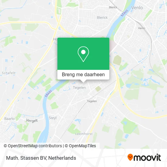 Math. Stassen BV kaart