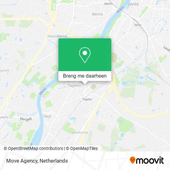 Move Agency kaart