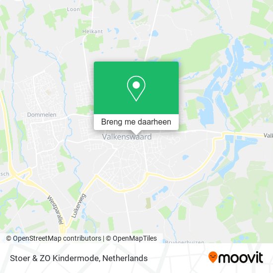 Stoer & ZO Kindermode kaart