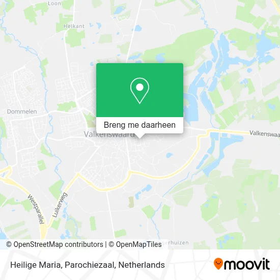 Heilige Maria, Parochiezaal kaart