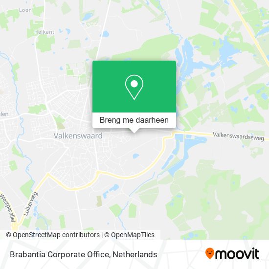 Brabantia Corporate Office kaart