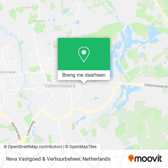 Reva Vastgoed & Verhuurbeheer kaart