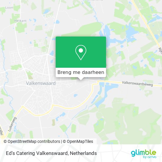 Ed's Catering Valkenswaard kaart