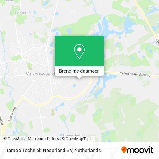 Tampo Techniek Nederland BV kaart