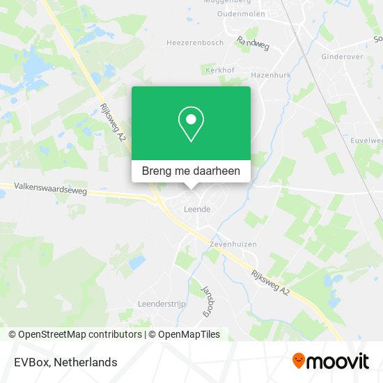 EVBox kaart