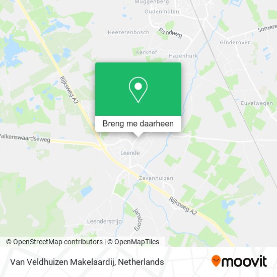 Van Veldhuizen Makelaardij kaart