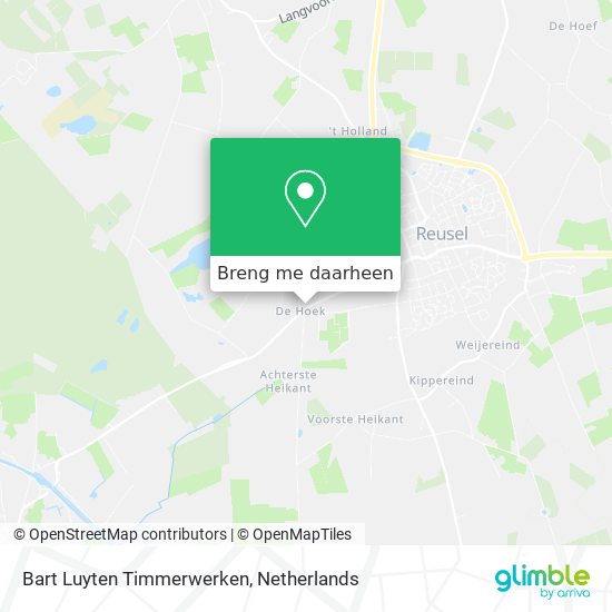 Bart Luyten Timmerwerken kaart