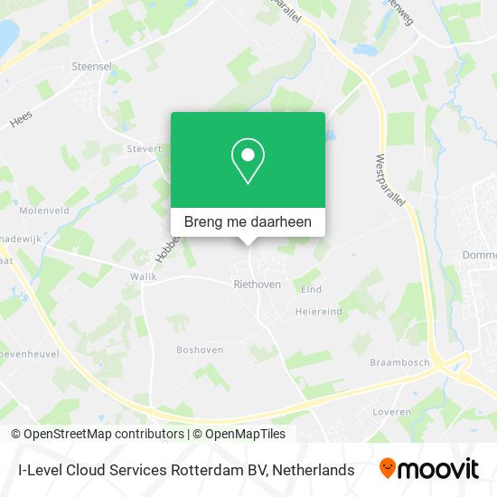 I-Level Cloud Services Rotterdam BV kaart