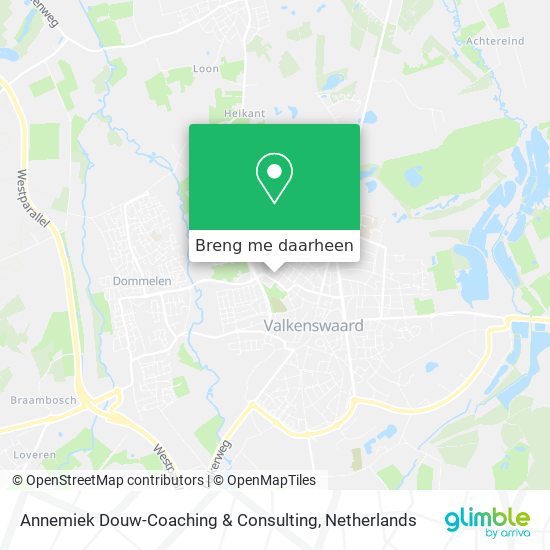 Annemiek Douw-Coaching & Consulting kaart