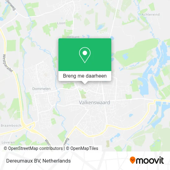 Dereumaux BV kaart