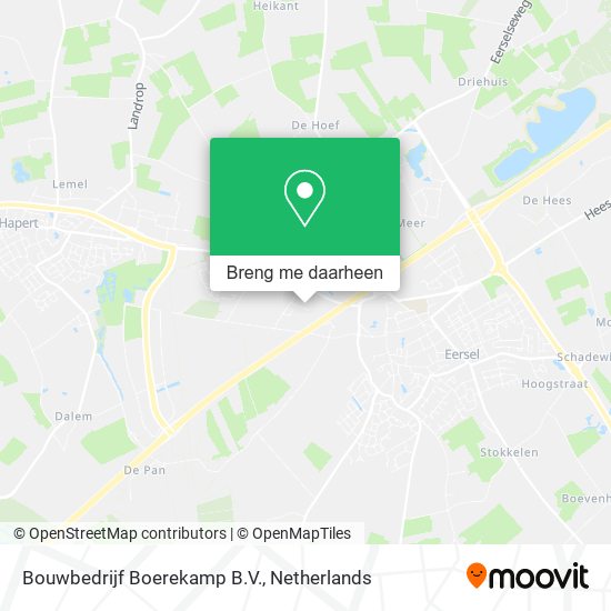 Bouwbedrijf Boerekamp B.V. kaart