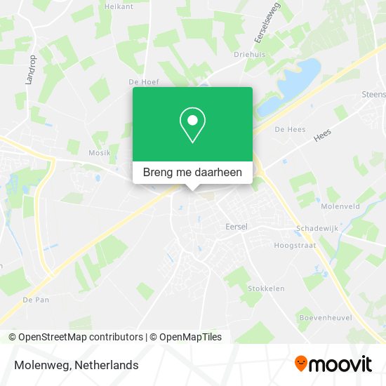 Molenweg kaart