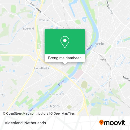 Videoland kaart