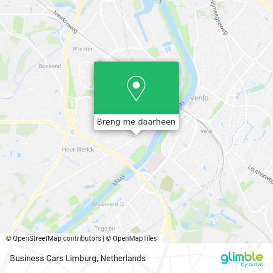 Business Cars Limburg kaart