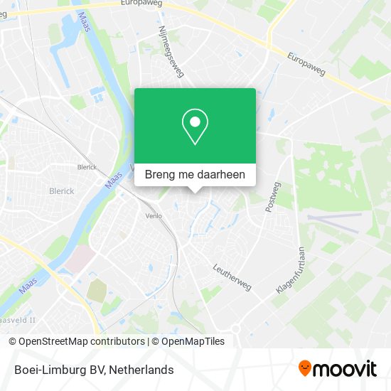 Boei-Limburg BV kaart