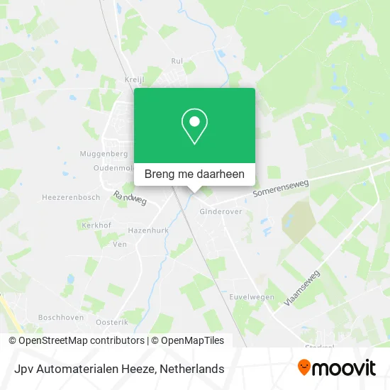 Jpv Automaterialen Heeze kaart