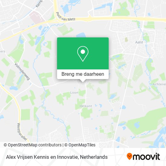 Alex Vrijsen Kennis en Innovatie kaart