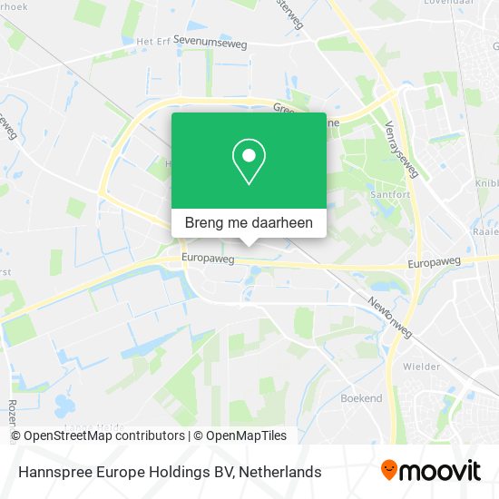 Hannspree Europe Holdings BV kaart