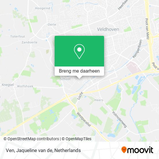 Ven, Jaqueline van de kaart