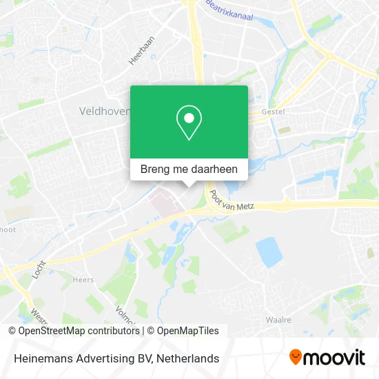 Heinemans Advertising BV kaart