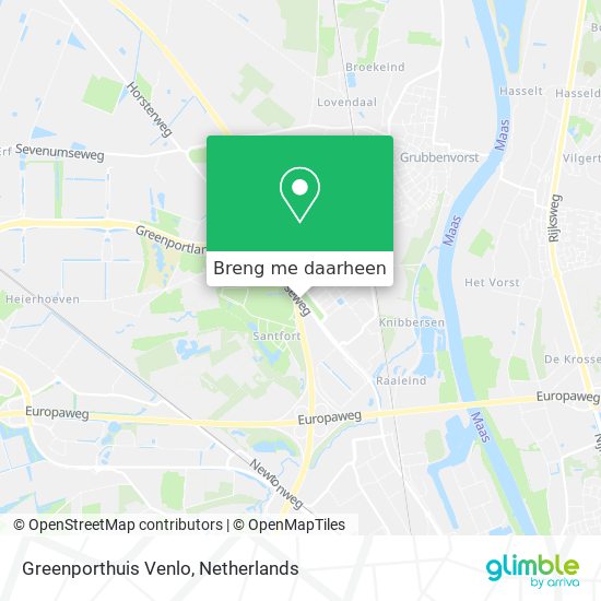 Greenporthuis Venlo kaart