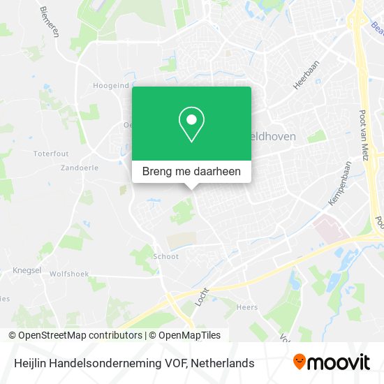 Heijlin Handelsonderneming VOF kaart