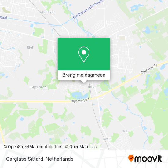 Carglass Sittard kaart