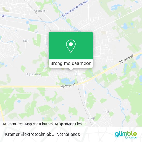 Kramer Elektrotechniek J kaart