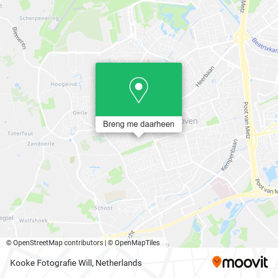 Kooke Fotografie Will kaart