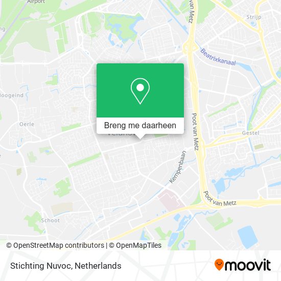 Stichting Nuvoc kaart