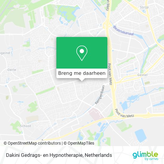 Dakini Gedrags- en Hypnotherapie kaart