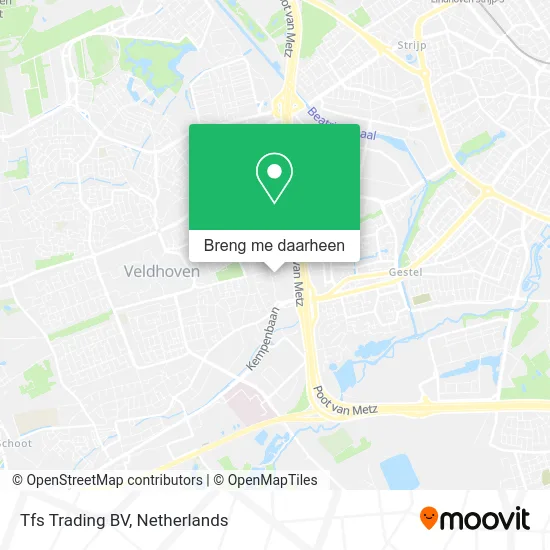 Tfs Trading BV kaart