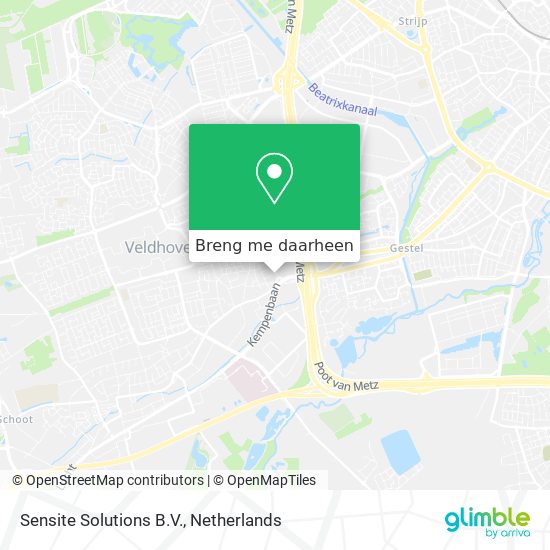 Sensite Solutions B.V. kaart