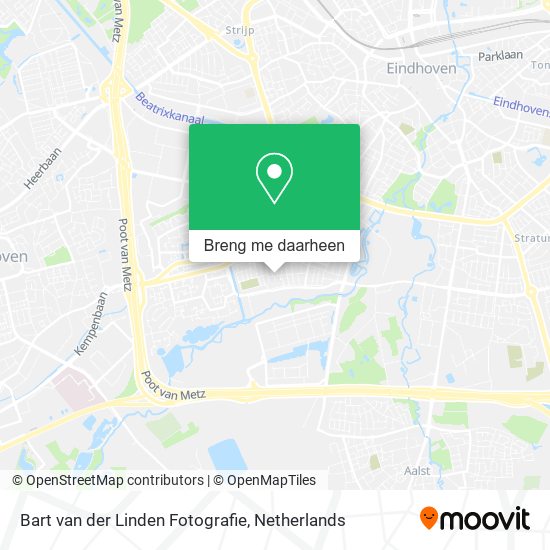 Bart van der Linden Fotografie kaart